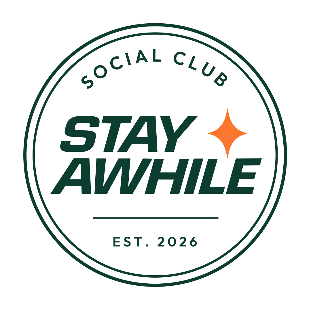 Stay Awhile Social Club logo
