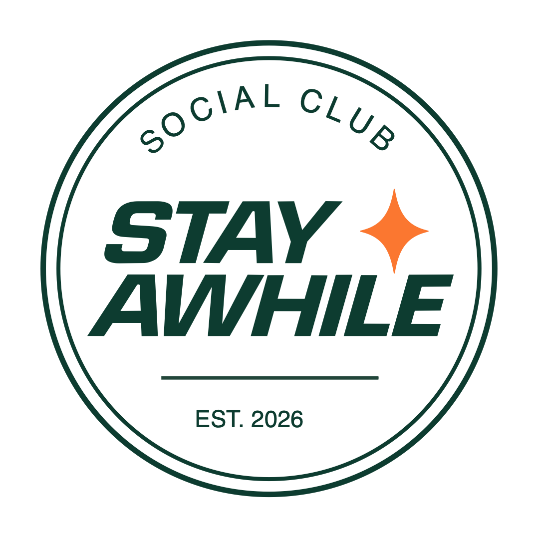 Stay Awhile Social Club logo